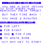 Sub Hunt